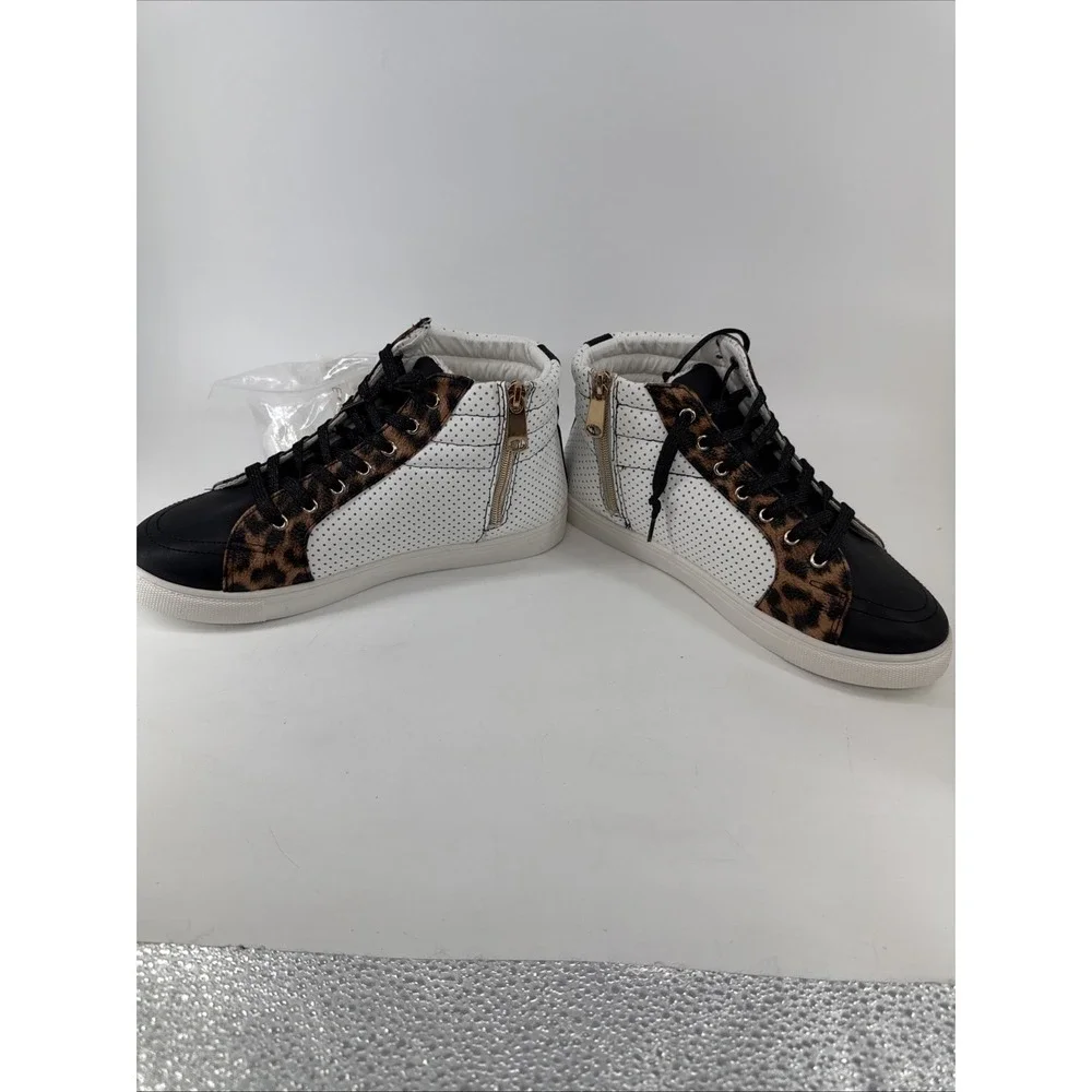 Active Live Well‎ Leopard Print NWT High Top Women's 10 Shoes
